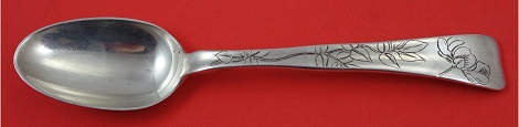 Place Soup Spoon w/ orchids 7